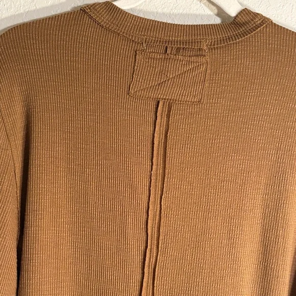 Free People Brown Button Down Shirt - Picture 3 of 10